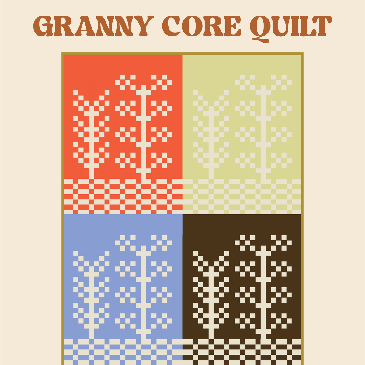 Granny Core Quilt PDF Pattern – Daisy Chain Patterns