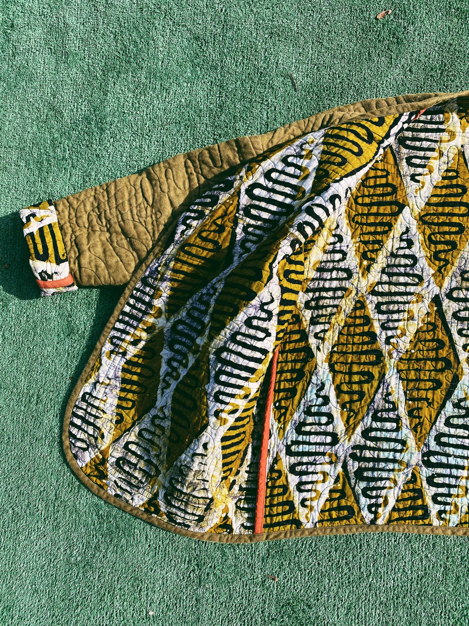 Liz Quilted Liner Jacket Daisy Chain Patterns